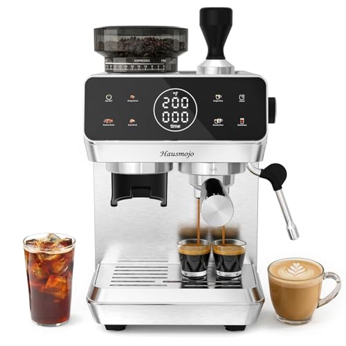 Hausmojo CM1620 Espresso Machine with Grinder