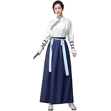 Angcoco Unisex Ancient Chinese Traditional Wuxia Cosplay Hanfu Tang Dynasty Costumes