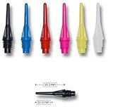 good-darts Rocket 500 Starpoints - Kurze Spitzen - stabil und langlebig - schwarz