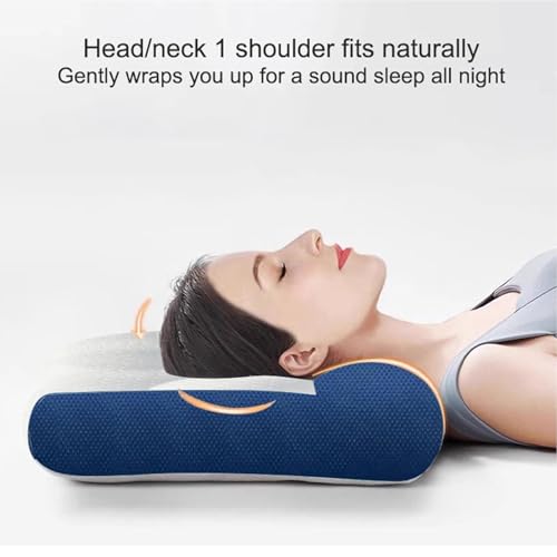 Oreiller cervical ergonomique pour bien dormir sans douleur à la nuque - 5