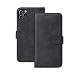 Produktbild TEJIA Built-In-Karten-Slot-Schlag-Leder-Kasten-Fit Telefon Magnetic Buckle Anti-Tropfen-und Anti-Scratch-Abdeckung versteckt Bracket Shell für XR XS S10 R17 X27,F,VIVO NEX3