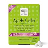 New Nordic Apple Cider Vinegar Tablets - 1000 mg ACV with the Mother - Contributes to Normal Digestion for Men & Women - 30 Count