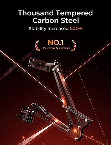 Lisen Tablet Phone Stand For Ipad Holder Mount For Desk [Ultra Durable]2 Clamps Phone Tablet Holder For Iphone Flexible Tablet Mount Cell Phone Stand Fits Ipad Pro Iphone 14 13 Galaxy All 4-13" Device #TOP4