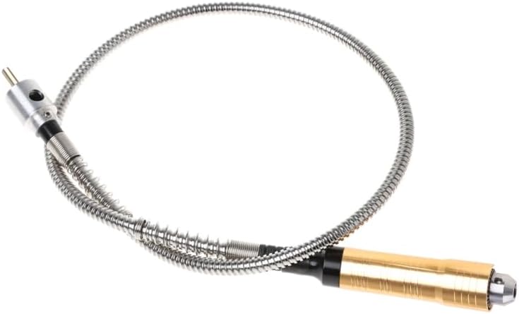 6mm Rotary Tool Flexible Shaft Fits for Electric Drill Rotary Accessories - (Color: Gold)