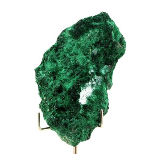 Malachite du Katanga 556,5 carats pour sublimer une vitrine vide de minéraux