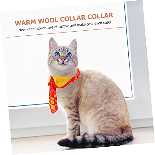 Balacoo 2 Pçs Colar Engraçado Estilo Animais De Inverno Aliciamento Pescoço Quente Cachorrinho Menin