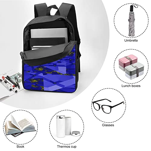 Sac à dos imprimé en 3D bleu pour soulager le dos des élèves - 6