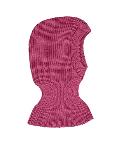 Pasamontañas de lana merino para bebé y niño, gorro bufanda térmico de punto para otoño