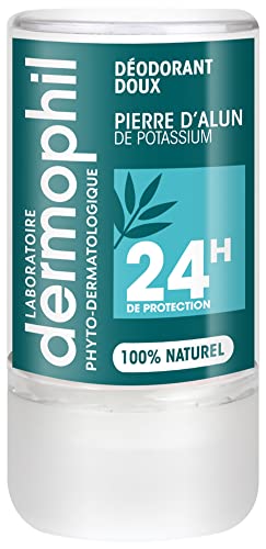 Dermophil Indien Desodorante Suave Piedra de Alumbre 24H 115 g