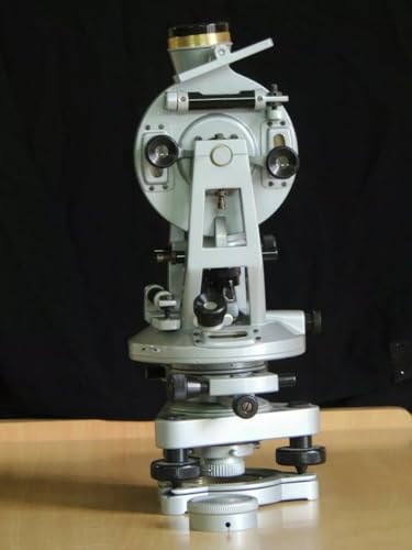 PARADOX INFINITY TOOLS Transit Vernier Theodolite Survey Instrument Silver Metal Body