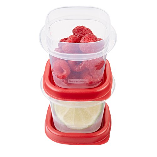 Rubbermaid Easy Find Lids Food Storage Containers, Racer Red, 42 Piece Set #TOP11