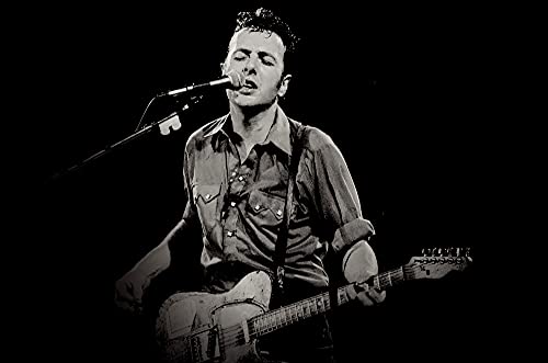 Póster de Joe Strummer de 11x17: viste las paredes de tu estudio con la fuerza de The Clash