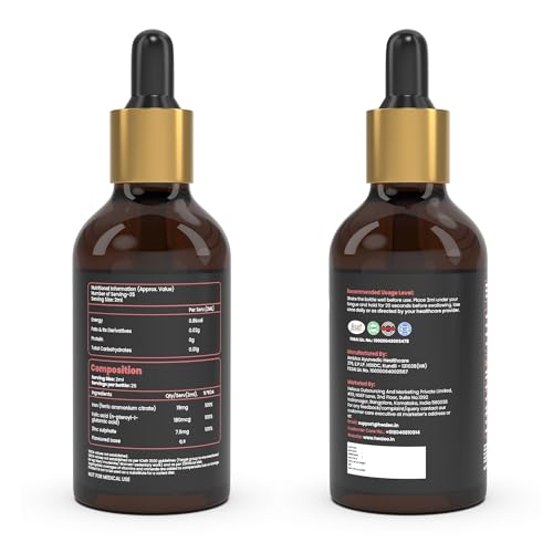 Image of Healeo Iron + Folic Acid Drops | Fast Acting Liquid Iron Supplement for Women & Men with Zinc | Hemoglobin Booster & Blood Builder | Non-Constipating - 50ml