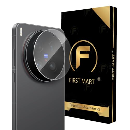 Image of FIRST MART Camera Lens Protector for Vivo X300 Ultra | 9H Tempered Glass, HD Clear, Scratch Resistant, Anti-Fingerprint, Case-Friendly | Crystal Clear, Pack of 1