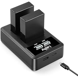 Bateria Canon M50 Lachy LP-E12 - Batería de Repuesto para cámara Canon EOS M M2 M10, M50, M50 Mark II, M100, M200, EOS 100D, EOS Rebel SL1, PowerShot SX70 HS (2 Unidades)