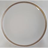 eschenbach porcellane josephine Materiale: porcellana Eschenbach - Piatto da torta con bordo dorato e bordo dorato blu, 18,7 cm