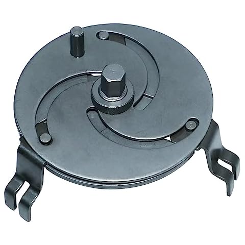Universal Fuel Pump Removal Tool,Adjustable Fuel Pump Lock Ring Tool,3 Jaw Fuel Tank Lock Ring Tool Round with 3.9" to 6.7" Jaw Spanner Cover