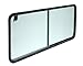 TMESL Replacement Rubber Window Channel Felt For Land Rover Defender Rear Sliding Windows