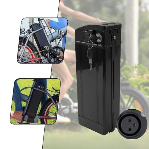 Image of 48V Electric Bike Battery Box Replacement Case High Performance|E-Bike Battery Housing Easy Installation Spare Parts Style B|Durable Spare Part|Easy Install|Replacement Case