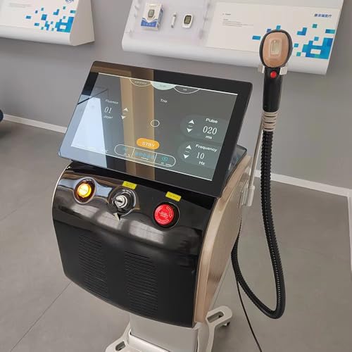 Máquina profesional de la eliminación del pelo del cuerpo del láser del diodo 808nm 3 de la longitud de onda del enfriamiento del salón de belleza de la eliminación del pelo permanente 3000W