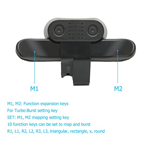 Luqeeg LUQEEGCU80X495NZ8427 Controller Paddles Multifunction Ergonomic 10 Key Mappings Back Attachment For Ps4 Controller thumb #1