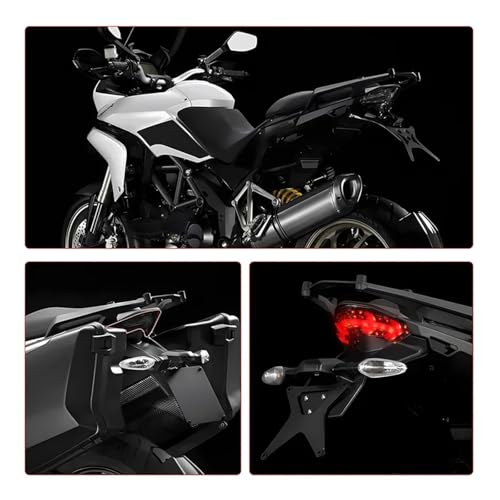 Luz trasera LED integrada para Ducati Multistrada 1200 de 2010 a 2014 con intermitentes 7