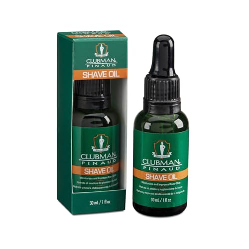 Image of Clubman Pre Shave Oil - Pre Shave Oil for Men, Moisturizes Skin, Prevents Razor Burn, Nicks & Cuts, Shaving Oils for Men, 1 fl oz