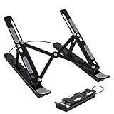 Conception pliable compacte : Ce support de station d'accueil pour ordinateur portable intègre une charnière portante permettant un à 180 degrés. Son format réduit le glisse facilement dans un sac à dos, offrant une solution de travail portable idéale pour les navetteurs, voyageurs ou télétravailleurs, sans compromis sur la fonctionnalité ou la praticité au quotidien.