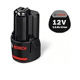 Potencia de 12 V y 2 Ah Bosch Professional 1600Z0002W - Batería de litio GBA 12V, 1.5 A