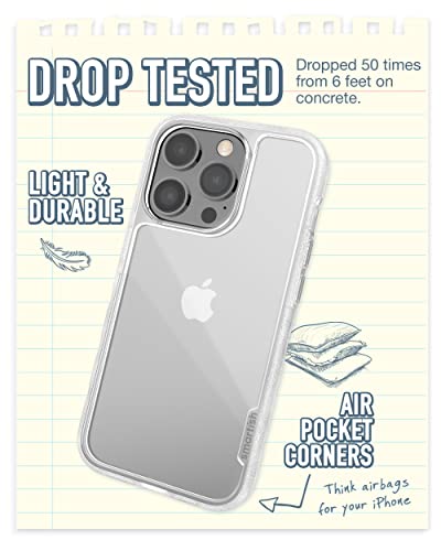 Image of Smartish iPhone 14 Pro Max Slim Case - Gripmunk - [Lightweight + Protective] Thin Grip Cover - Nothin' to Hide