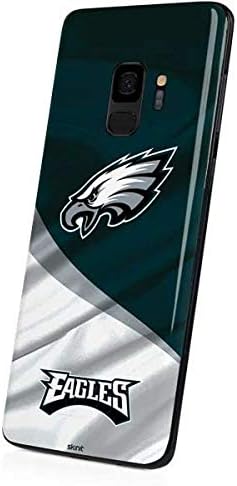 Skinit Decal Phone Skin Compatible with Samsung Galaxy S9 - Officially Licensed NFL Philadelphia Eagles Design