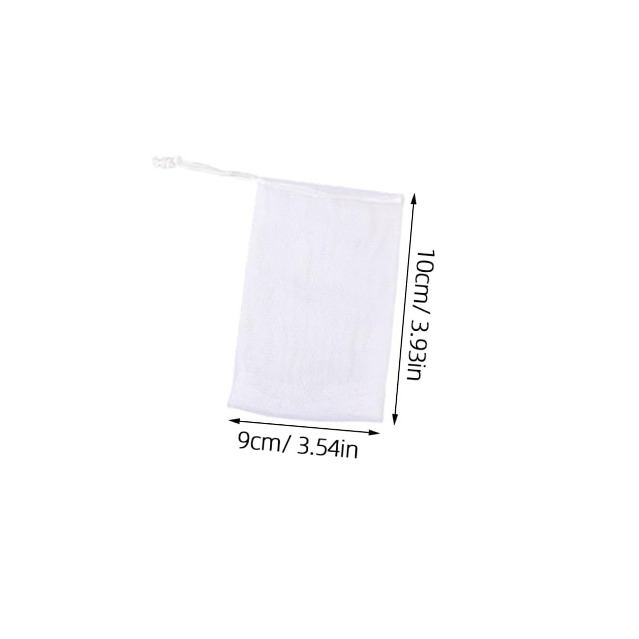 NOLITOY 20pcs Nylon Shower Foaming Net Durable Soap Foaming Bag for Exfoliating Bath and Cleansing Comfortable Texture Easy to Hang for Home Use