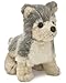 Bearington Timber Plush Stuffed Animal Gray Wolf 8"
