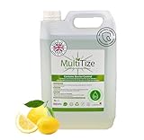 MultiTize Eco, Multi Purpose, Multi Surface Antibacterial Cleaner, Surface Cleaner, 5 Litres, Kills 99.99% Bacteria in under 30 Seconds, Contains Barrier Control. (5 Litres)