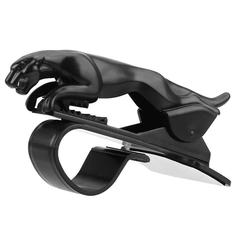 Jaguar Car Phone Holder Leopard Design Cellphone GPS Stand 360 Degree Mount Adjustable Clip Holder (Multicolor)-image-38
