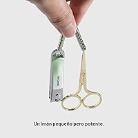 Vista 5 de rhinocats 60 imanes pequeños, mini imán redondo multiusos para cortauñas, refrigerador, miniaturas, pasatiempos, manualidades y ciencia