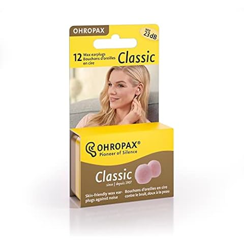 OHROPAX Classic Earplugs for Sleep and Work Cover