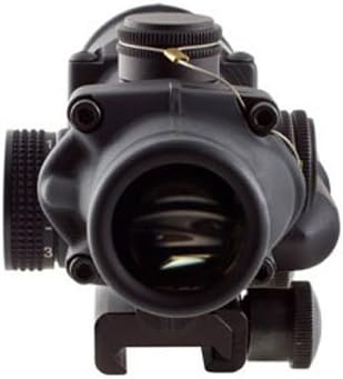 Trijicon TA02-D-100391 ACOG 4x32mm LED Illuminatedx 40mm, Green, .223 Chevron Reticle with TA51 Mount, Black