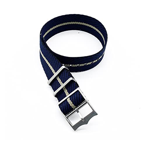 Bracelet montre Nato 20mm YHNNH en nylon robuste pour éviter l'usure
