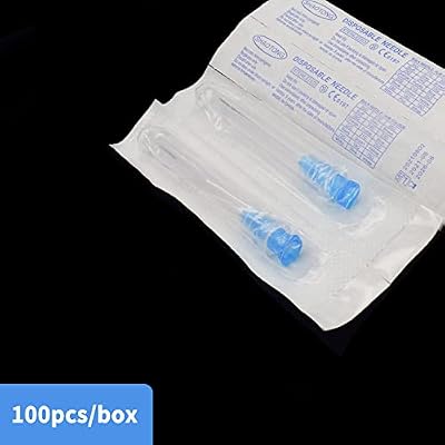 Knixxo 100 PACK 23 Gauge 1.5IN Lab Accessories,Individually Sealed Supplies