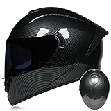 TRIPERSON Full Face Motorcycle Helmet DOT Approved Motorbike Moped Street Bike Racing Crash Helmet,