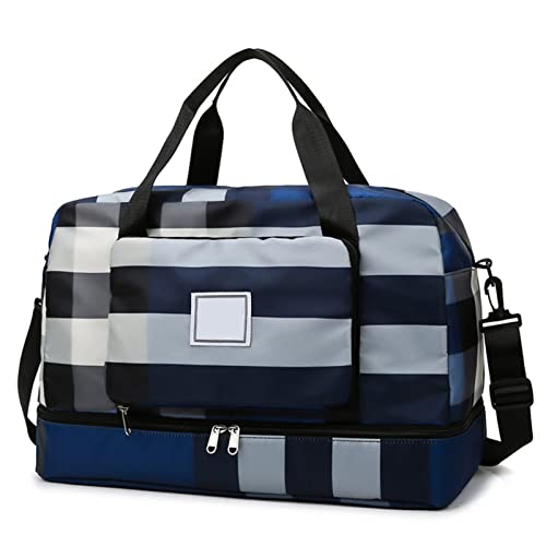 Bolsa de viagem, sacola esportiva, bolsa de ginástica, bolsa de ombro, bolsa de fim de semana para m