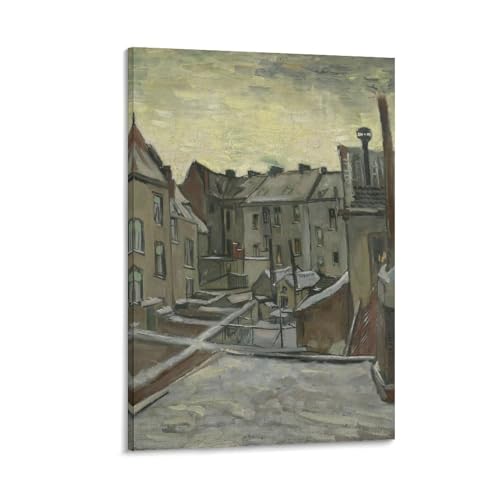 World Famous Paintings Vincent Willem Van Gogh Backyards of Old
