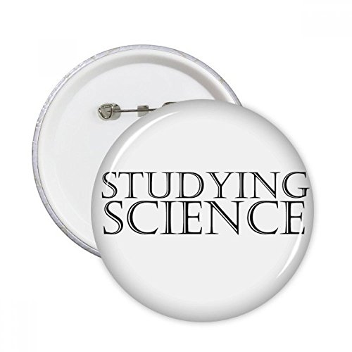 Bouton Badge Pins rond science pour personnaliser vos vêtements d'étude et sacs d'école