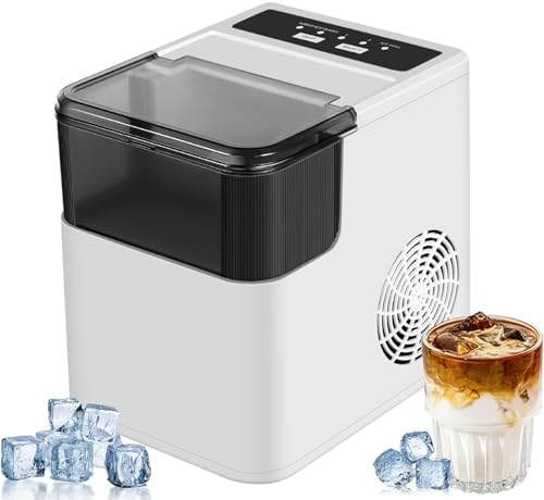 Máquina De Hielo Portátil Totalmente Automática: 12 Kg ... - Amazon.es