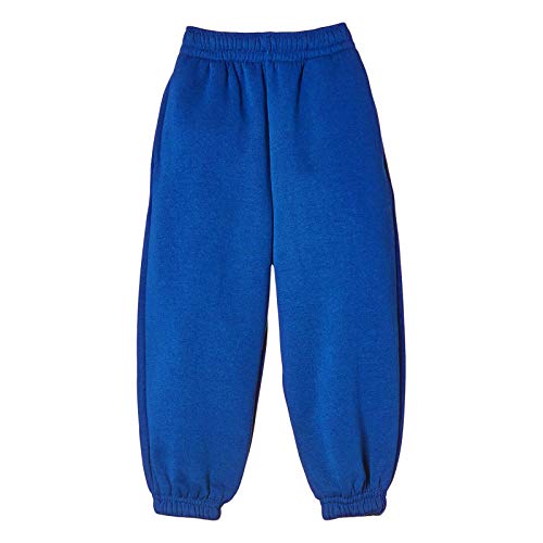 Stylo Online Kids Fleece Jogging Bottoms Boys Girls Sports PE Joggers Childrens Unisex Casual Fleece Pull On Trousers School Play Tracksuit Classic Bottom Soft Jog Pants(Royal Blue, 9-10 Years)