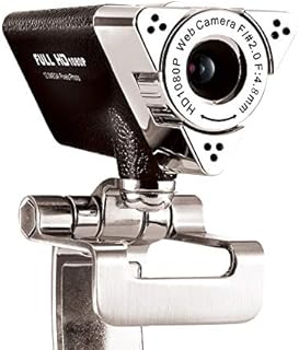 Cfiret PC Webcam, 1080P Full HD Webcam USB Desktop，Laptop Webcam Live Streaming Webcam with Microphone Widescreen HD Video Webcam