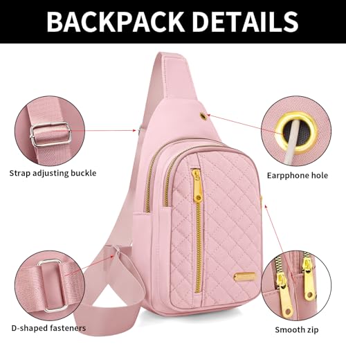Image of Aisijimo Small Sling Bag For Women Men Casual Crossbody Sling Backpack | Small