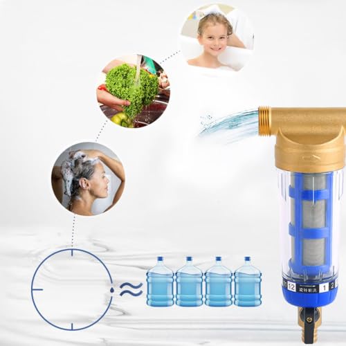 Filtro de sedimentos para agua apartamento cocina lavandería y prefiltro de partículas 5