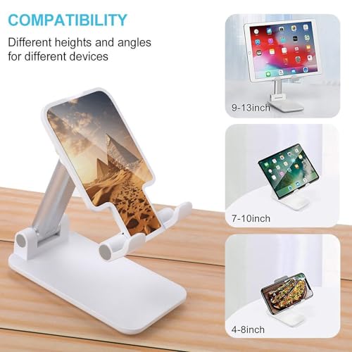 Soporte para teléfono y tablet de 4 a 13 pulgadas con ángulo ajustable KHAUERBC 3